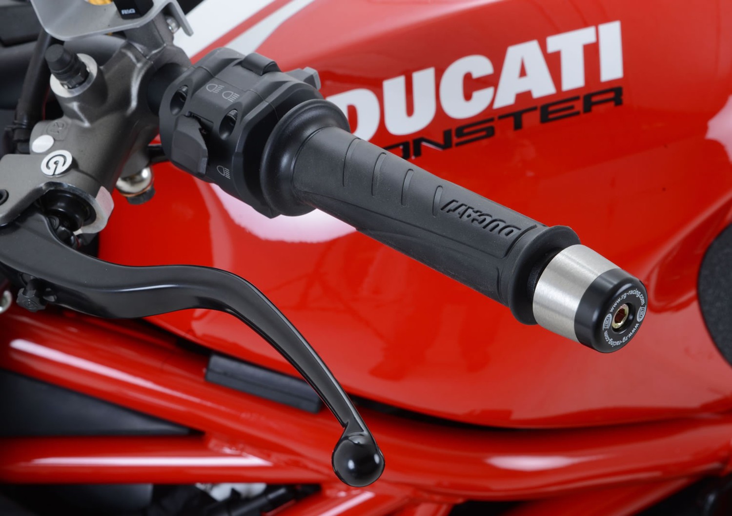 R&G Racing Bar End Sliders for the Ducati Monster 1200R/1200S '17-'22 / Supersport S '17-'20 / Supersport 950 S '21-'22 R&G Racing Bar End Sliders for the Ducati Monster 1200R/1200S '17-'22 / Supersport S '17-'20 / Supersport 950 S '21-'22